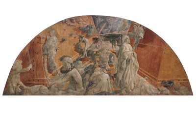 Flommen og vannet synker, ca. 1440. av Paolo Uccello