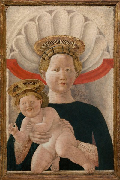 Jomfruen og barnet av Paolo Uccello