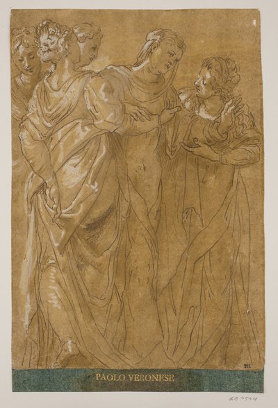 Fem kvinner av Paolo Veronese