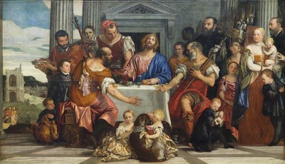 Emmaus-pilegrimene Nattverd i Emmaus av Paolo Veronese
