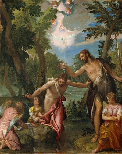 Kristi dåp av Paolo Veronese