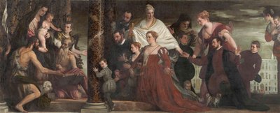 Madonnaen til Cuccina-familien av Paolo Veronese