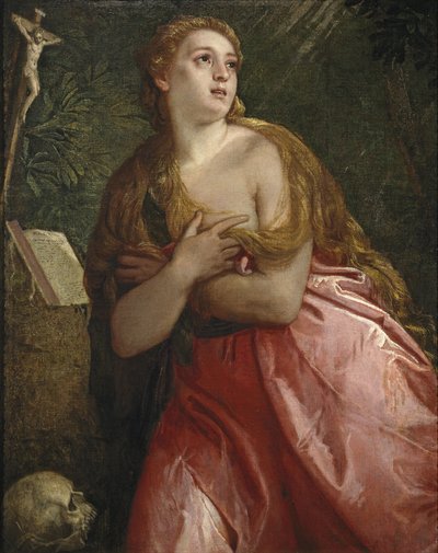 Den angrende Maria Magdalena, 1583 av Paolo Veronese