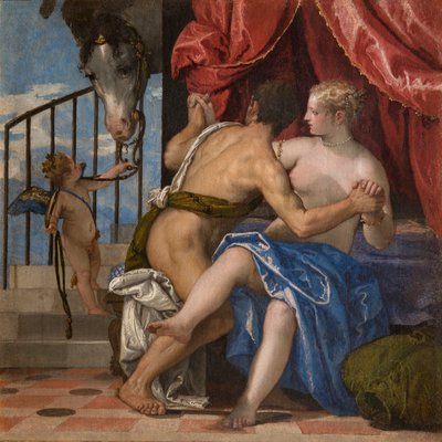 Venus og Mars, ca. 1575. av Paolo Veronese