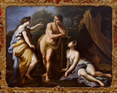Valget av Hercules, 1712 av Paolo de