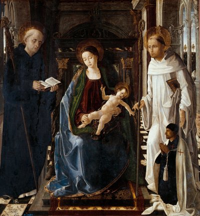 Jomfruen til ridderen av Montesa av Paolo de San Leocadio