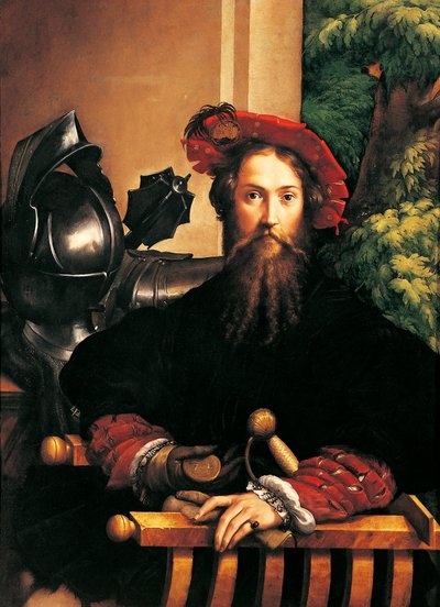 Portrett av Galeazzo Sanvitale av Parmigianino