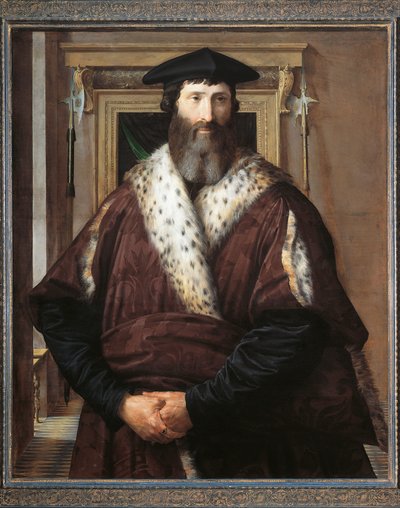 Portrett av Malatesta Baglioni av Parmigianino