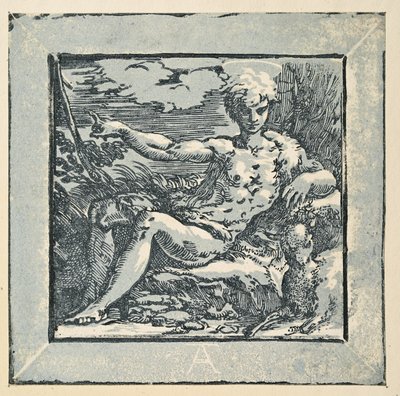Døperen Johannes i villmarken av Parmigianino