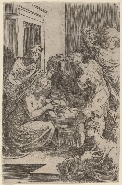 Hyrdenes tilbedelse av Parmigianino