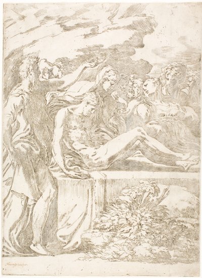 Gravleggingen av Parmigianino