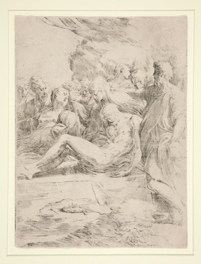 Gravleggingen av Parmigianino