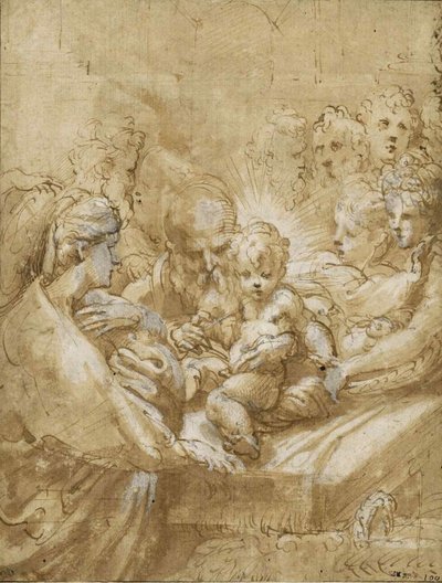 Omskjæringen, første halvdel av 1500-tallet.. av Parmigianino