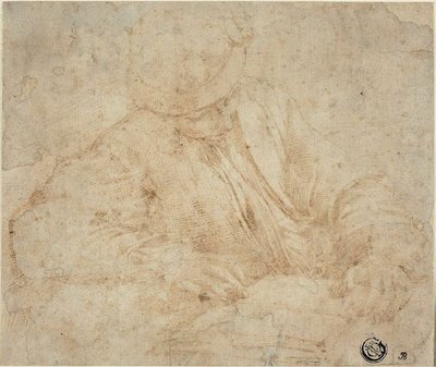 Ung mann som leser av Parmigianino