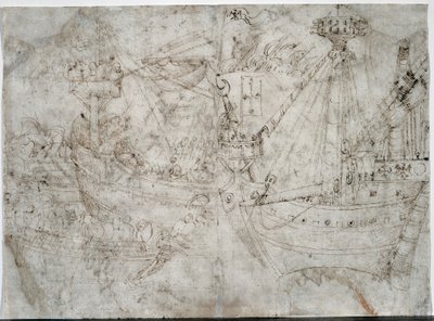 Romfartøy, ca. 1410-tallet. av Parri Spinelli