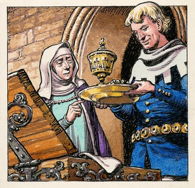 Goldplatte von Pat (1907-95) Nicolle