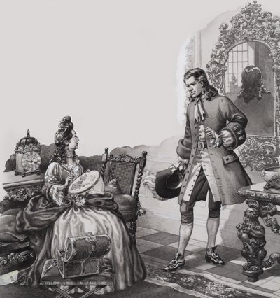 Ablehnung der Hilfe von Pat (1907-95) Nicolle