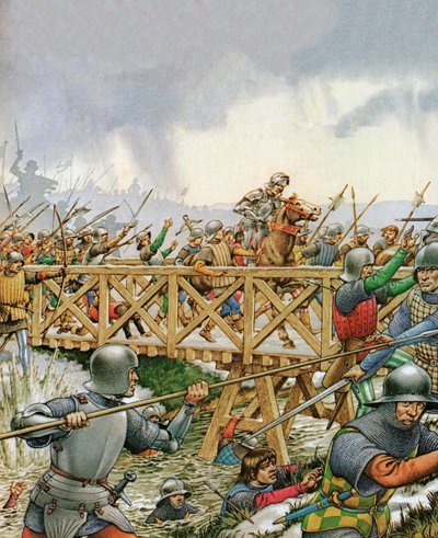 Die Schlacht von Towton von Pat (1907-95) Nicolle