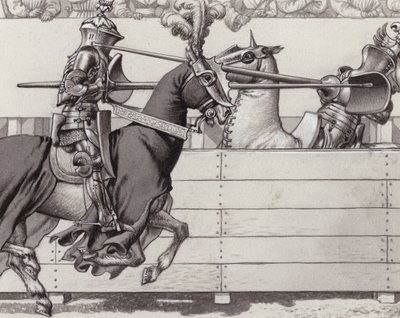 Ritter im Turnier von Pat (1907-95) Nicolle