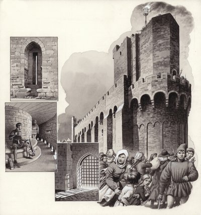 Les Saintes Maries de la Mer von Pat (1907-95) Nicolle