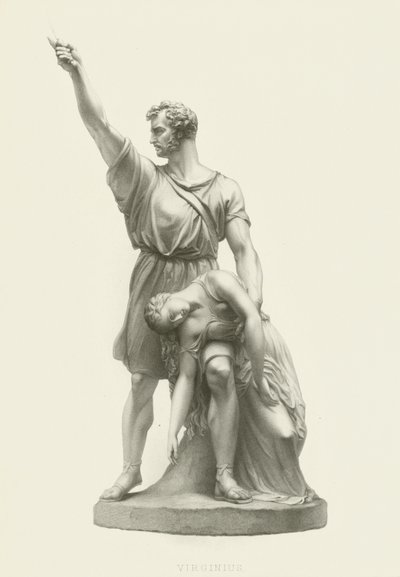 Virginius og hans datter av Patrick MacDowell