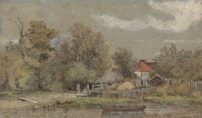 Battersea Fields, malt for Charles Matthews, Esq. av Patrick Nasmyth