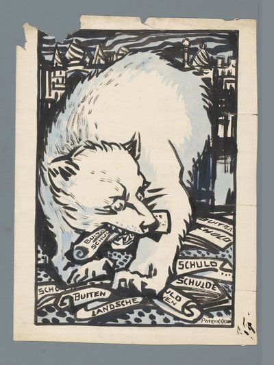 Russisk øl av Patricq Kroon (signed by artist)