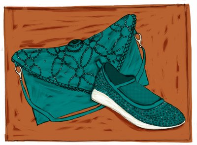 Kveldssko, 2022 (digitalt) av Patrizia La Porta