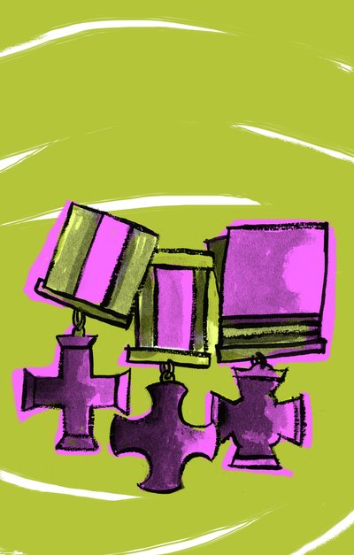 Medaljer, 2021 (digitalt) av Patrizia La Porta