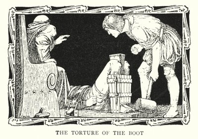 Tortur av støvelen (lito) av Patten (after) Wilson