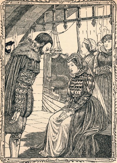 Elizabeth ved Traitors Gate, 1902 av Patten Wilson