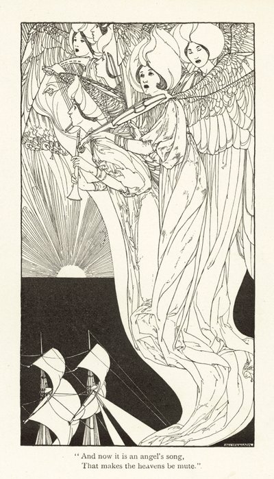 Rime of the Ancient Mariner (gravering) av Patten Wilson