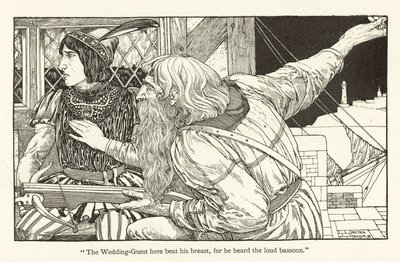 Rime of the Ancient Mariner (gravering) av Patten Wilson