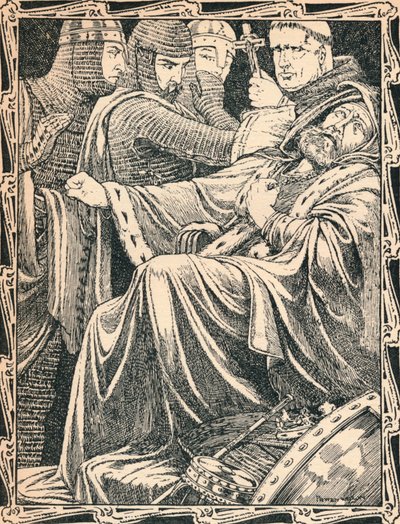 The Death of King John, 1902 av Patten Wilson