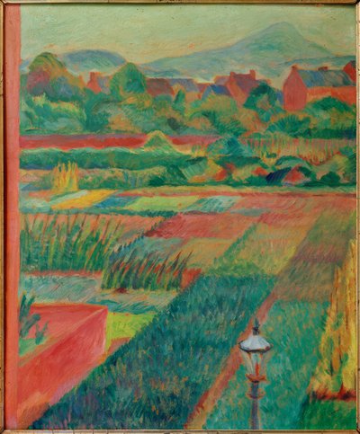 Utsikt over Siebengebirge av Paul Adolf Seehaus