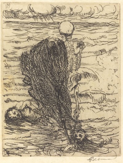 Cast of a Net The Net, 1900. av Paul Albert Besnard