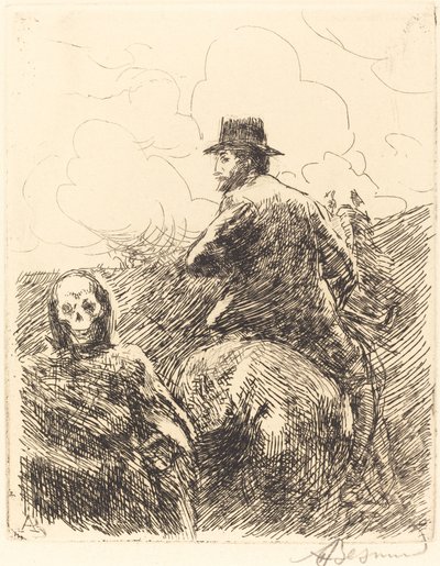 Fare passert Farepass, 1900. av Paul Albert Besnard