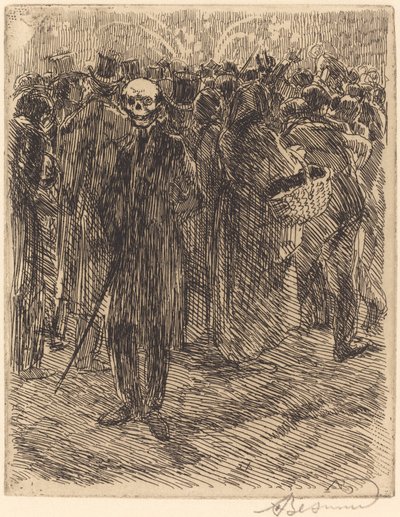 In the Crowd In the Crowd, 1900. av Paul Albert Besnard