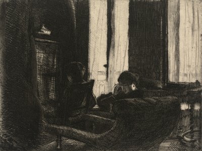 Intimitet Intimitet, 1889. av Paul Albert Besnard