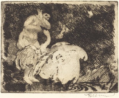 Leda Bading Leda Bading, 1913. av Paul Albert Besnard