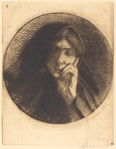 Madame Aman Jean, 1898. av Paul Albert Besnard