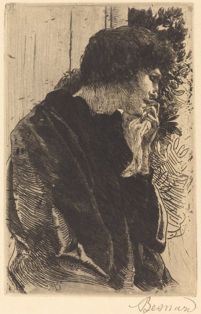 Tristhet Tristhet, 1887. av Paul Albert Besnard
