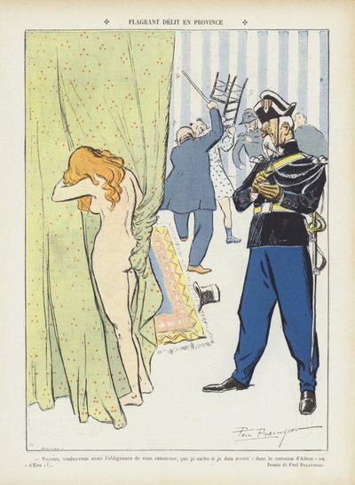 Illustrasjon for Le Rire av Paul Balluriau