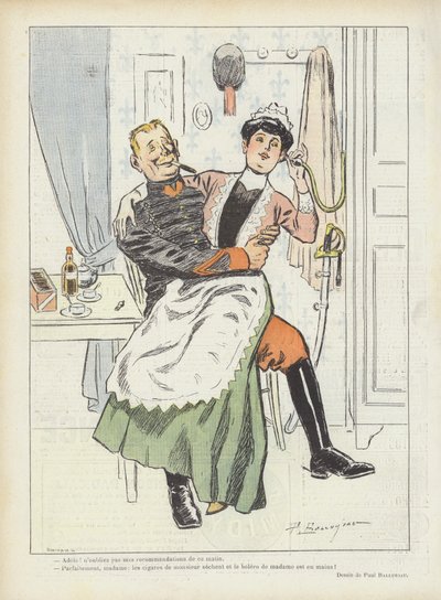 Illustrasjon for Le Rire av Paul Balluriau