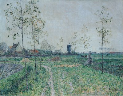 Høstlandskap nær Knokke, Belgia av Paul Baum