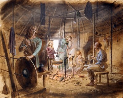 Inside an Iron Age house, c5th century BC, c1990-2010   1208900   no       norwegian Successfully Translated  Original: Südliche Landschaft mit Kakteen Translat: Südliche Landschaft mit Kakteen 1349447 no norwegian Successfully Translated Original: Pale La av Paul Birkbeck