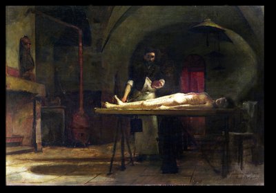Disseksjonsscene av Paul Buffet