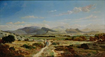 Åser nær Allauch, 1862 av Paul Camille Guigou