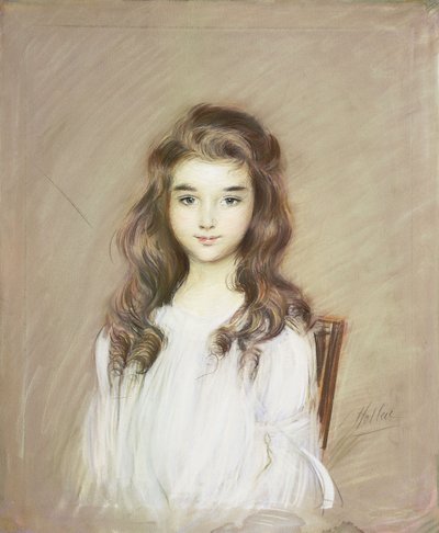 Datteren til markisen av Elbe, ca. 1901 av Paul Cesar Helleu
