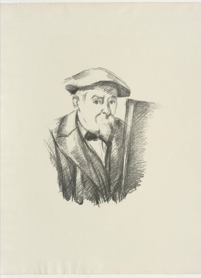 Selvportrett av Paul Cézanne